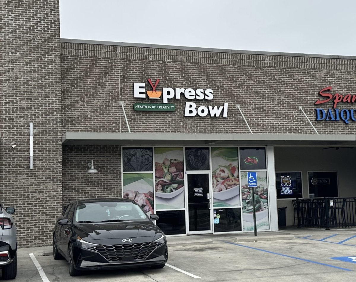 Express Bowl sits on a gloomy day in Baton Rouge, La. 